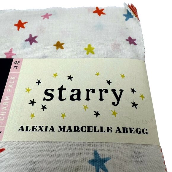 Fabric Squares 5" Starry Pack Cotton Quilting Sewing Craft Swatches - Picture 5 of 10